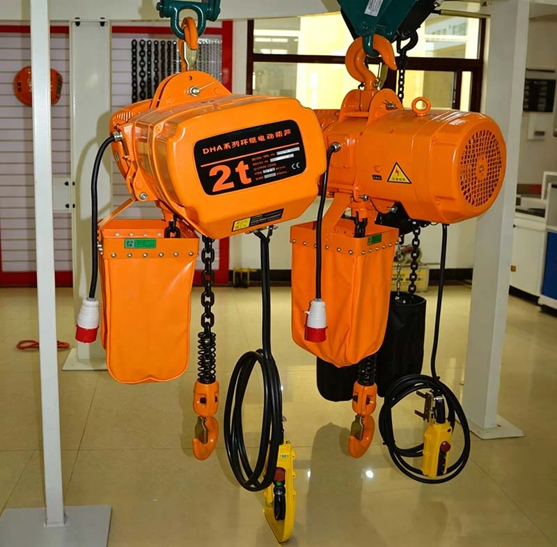Talha Elétrica de Corrente 2 Ton