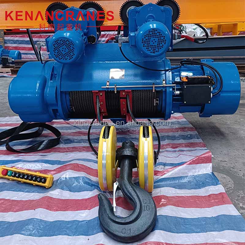 Talha elétrica para guindaste de pórtico