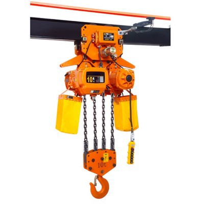 Talha de corrente elétrica de 10 toneladas
